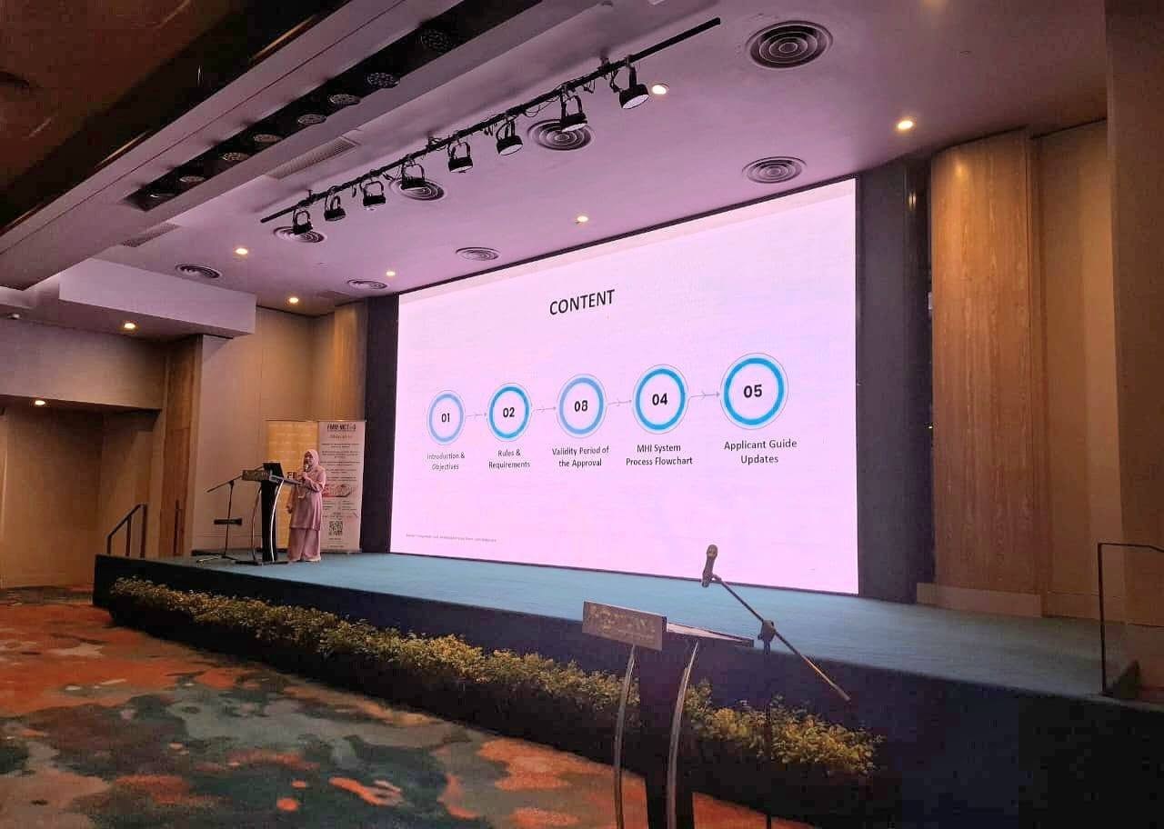 JAKIM BPH官员在研讨会上讲解CONTENT五大议程